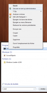 CMD Administrateur